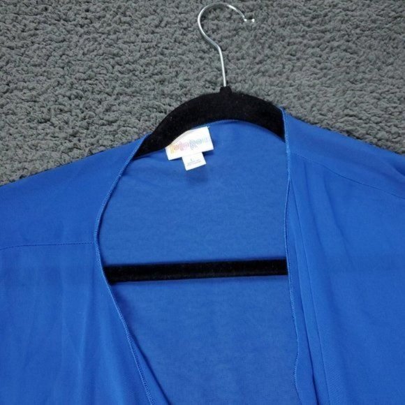 NEW LulaRoe Monroe Kimono Cardigan L Large Multicolor - Picture 6 of 8